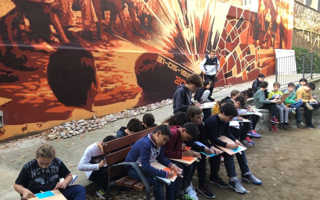 ALUMNES DE 6è, SENSIBILITZATS DAVANT LA CRISI HUMANITÀRIA