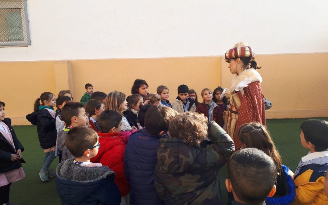 “Brilli, brilli, brillaré”. Visita de la Patge Gregoriana a l’escola