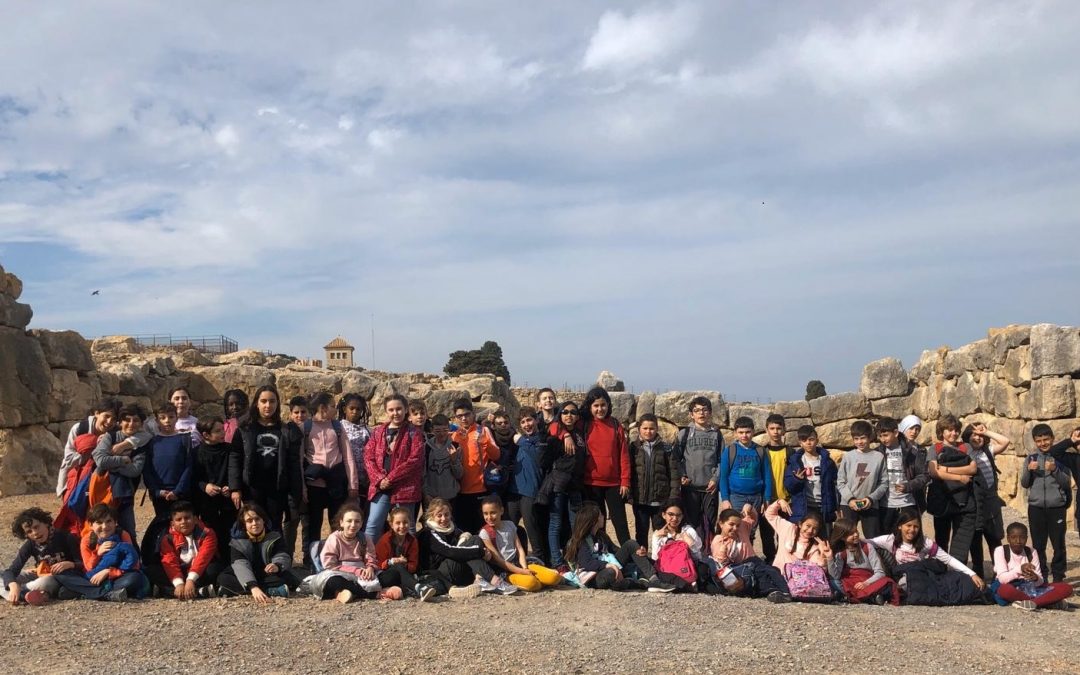 5è visita el jaciment d’Empúries i el Museu d’Arqueologia de Catalunya. Projecte VIATGE AL PASSAT: L’EDAT ANTIGA.