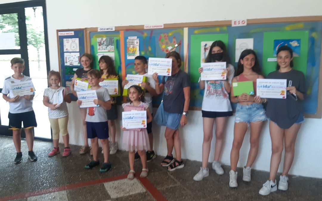 LLIURAMENT DE PREMIS DEL CONCURS DE DIBUIX AMPA!