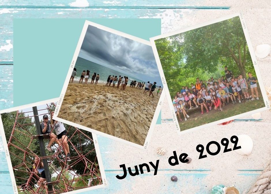ACOMIADEM EL CURS 2021-2022: Colònies i sortides!