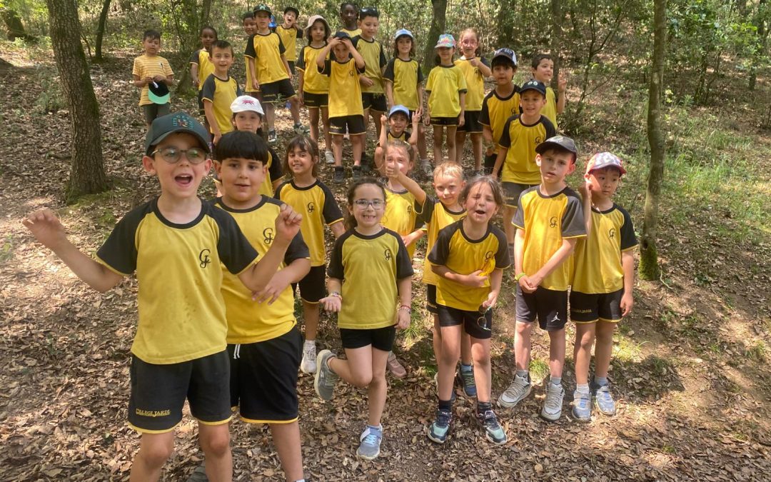 Un dia a la natura a El Xaragall. 1r de primària